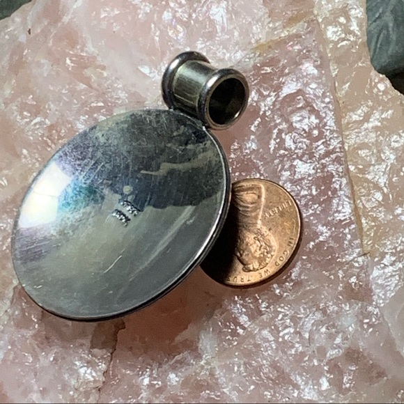 Boho Floral Bali Design Pendant 925 Sterling - Picture 6 of 9